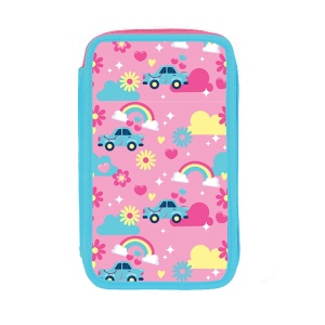 Penar echipat Happy Rainbow - S-Cool, 3 Fermoare, 39 Piese3