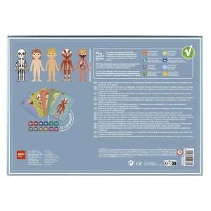 Puzzle Corpul Uman 5 in 1, 240 piese2