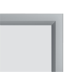 Rama pentru perete, aluminiu, cu clip, A3, gri, NOBO Impression Pro3