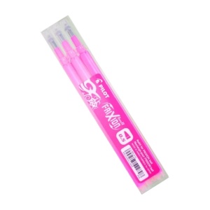 Set 3 rezerve roller Pilot Frixion Ball, 0.5 mm, diverse culori3