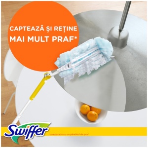 Rezerve pămătuf pentru curățarea prafului Swiffer Trap & Lock, 5 buc4