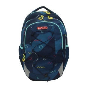 Rucsac Herlitz Strings Pro, motiv Geometrics
