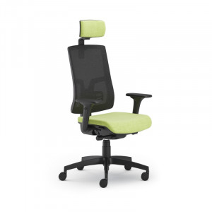 Scaun ergonomic Pure Black Mesh PDH - Img 1