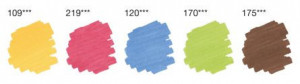 Set 5 buc Dual Marker Faber-Castell Pitt Artist Pen 3
