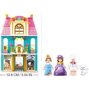 Set de construcție Sluban Girl's Dream, 287 piese, Pizzerie4