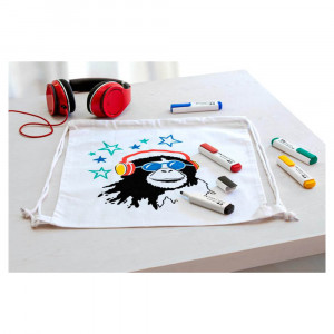 Set markere textile Faber-castell, blister, 5 culori standard7
