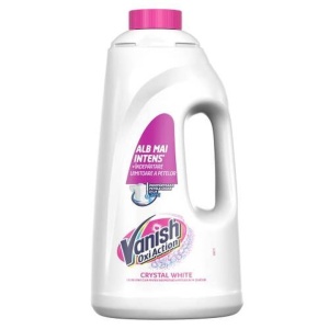Soluție pentru îndepărtarea petelor Vanish White, 2L