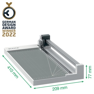 Trimmer Leitz Home Office Precision, A4, 10 coli, gri3