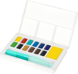 Acuarele Faber-castell Tropical creative studio, 12 culori2