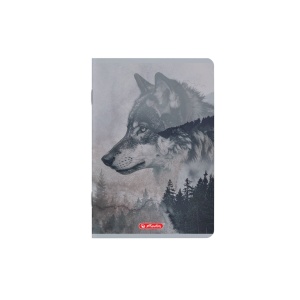 Caiet Herlitz A5, 48 file, velin, motiv Into the Wild4