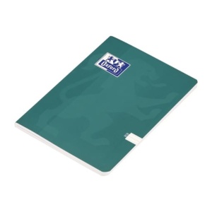 Caiet Oxford A5, 48 file, hârtie Optik 80g/mp, PEFC, copertă plastifiată flexibilă soft touch, margini liniate, colțuri rotunjite, dictando, motiv Touch Trend4