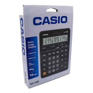 Calculator de birou Casio GX-16B, 16 digits2