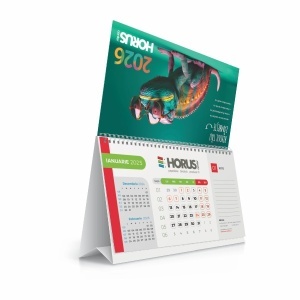 Calendar birou personalizat integral 215x120mm (dimensiune file)2