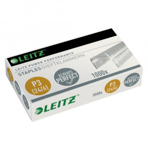 Capse Leitz Power Performance, 100buc/cutie, 24/6