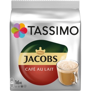 Capsule cu cafea Jacobs Tassimo Cafe Au Lait - 5 capsule - 184g..