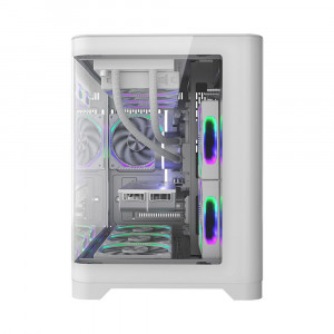 Carcasa 1STPLAYER Gaming UV6 WHITE - Img 3