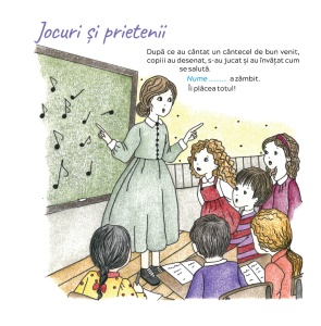 Carte personalizată cu poza și numele băiatului – Prima zi de școală | Poveste și activități de colorat, 20 × 20 cm10