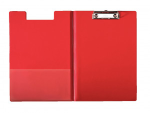 Clipboard dublu A4 Esselte, cu clemă metalică, copertă, buzunar și suport pentru pix
