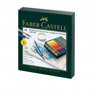 Creioane Colorate Acuarela 36 Culori Studio Durer Faber-Castell - Img 1