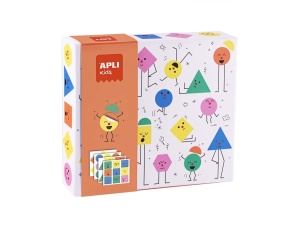 Cutia mea de Stickere – forme geometrice Emoții