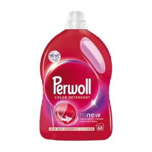Detergent lichid pentru rufe Perwoll Renew Color, 60 spălări, 3L