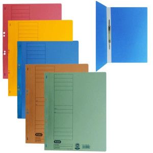Dosar carton cu capse color, 250 g/mp, pentru 200 coli A4