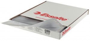Filă protecție cristal standard A4 Esselte, 55 microni, 100 buc/set
