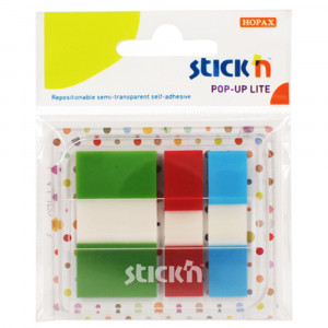 Film index autoadeziv Stick'n Pop up, 45x12 mm