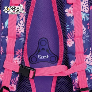 Ghiozdan anatomic FLAMINGO - S-COOL, 39x33x18 cm9