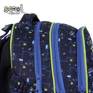 Ghiozdan anatomic GAMER - S-COOL, 39x33x18 cm - Img 4