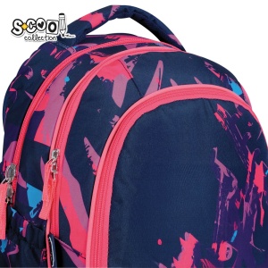 Ghiozdan anatomic light STRIPES - S-COOL, 41x28x17 cm6
