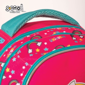 Ghiozdan anatomic UNICORN - S-COOL, 38x39x19.5 cm4