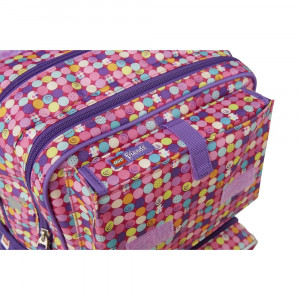 Ghiozdan școală Maxi + sac sport Lego Core Line - design Friends Confetti - Img 2