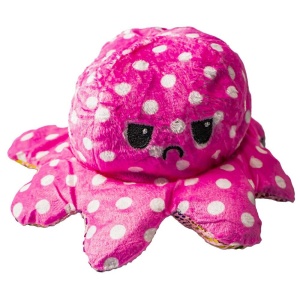 Jucărie reversibilă din pluș, Caracatiță, 20 cm13