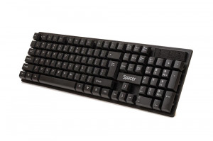 KIT Tastatura si Mouse Spacer SPDS-1100 fara fir, USB, tastatura wireless + mouse wireless, black, „SPDS-1100” - Img 2