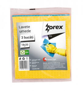 Lavete umede Zorex Pro, 3 bucati/set