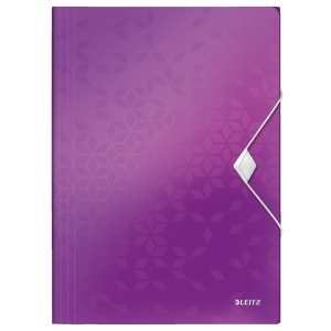 Mapa plastic cu elastic Leitz WOW A4 150 coli