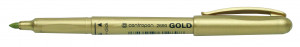 Marker permanent Centropen 2690, 1.5-3 mm, argintiu/auriu
