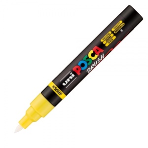 Marker UNI Posca PC-5BR, vârf pensulă, 1-4mm13