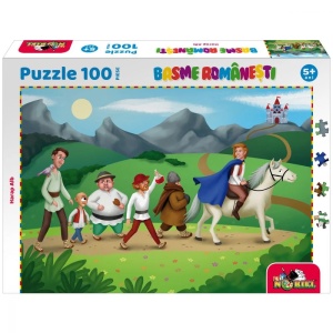 Noriel Puzzle, 100 piese - Harap Alb - Colecția Basme Românești