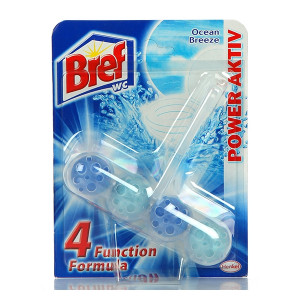 Odorizant solid Bref WC, 4 biluțe