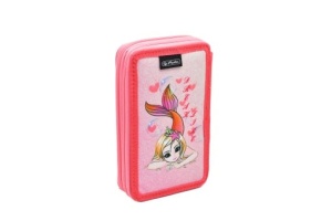 Penar neechipat Herlitz, 2 compartimente, motiv Mermaid