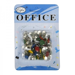 Piioneze Office Cover 5020, 10mm, diverse culori, blister 80 bu