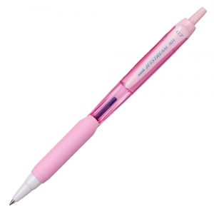 Pix Jetstream cu mecanism Uni-ball SXN-101FL, 0.7mm,, grip cauciucat, scris albastru, diverse culori4