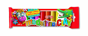 Plastilină Koh-i-noor K131-712, 10x20g, set 10 culori