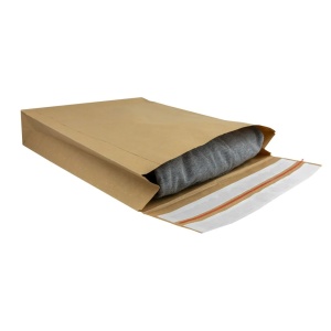 Plic ambalare colete cu bandă adezivă, maro, 450x350x120 mm5