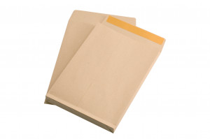 Plic C5 siliconic (162x229mm), kraft, cu burduf 20mm, 90g/mp