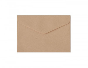 Plic C6 gumat (114x162mm), natur, 120g/mp