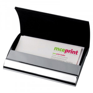 Port card în piele cu închidere magnetică