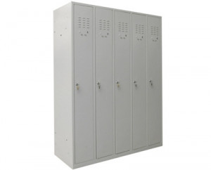 PRIME D856 • Vestiar 5 uși 1200x450x1800LxlxH (mm) / Dimensiuni exterioare